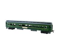 TTETTZ Modelo de Tren Miniatura 1/87 con Cuatro Palabras Clave Juguete Educativo Carro de Ferrocarril Simulación Movible Coleccionable Adecuado para Decoraci, Estilo un