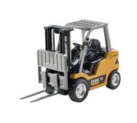 TTETTZ Modelo Montacargas Juguete Vehículo Ingeniería Auto Miniatura con Aleación Función Brazo Móvil Adecuado para Niños Regalo Decoración Entretenimiento