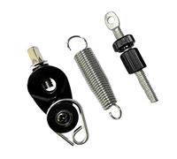 TTETTZ Pedal de Bombo con Resorte de Pedal de Pie para Batería Accesorio de Tambor con Muelle Tensador de Metal Resistente Adecuado para Músicos Y Kits de Pe, negro