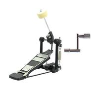 TTETTZ Pedal de Bombo de Cadena única con Llave de Afinación de Tambor para Profesionales