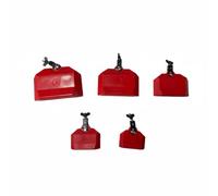 TTETTZ Percussion Block Bloque Accesorio Instrumento Percusión Clamp Metálico Estabilidad Impacto Ofrece Tonos Adecuado para Presentaciones Grabaciones Práctica Diaria, Rojo