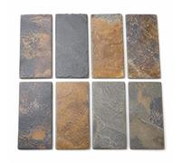 TTETTZ Piedra para Sendero de Estilo Decorativo Resistencia ante Cambios Climáticos Instalación Sencilla para Aficionados Adecuada en Exteriores Patios y Residenciales, Rectangular