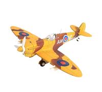 TTETTZ Rompecabezas Avión 3D Modelo Avión Ensamblaje Manual Bloques para Construir Adecuado para Decoración de Escritorio Sala de Estar Oficina Y Regalo, Amarillo
