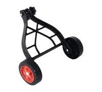 TTETTZ Rueda de Soporte de 25 Mm para Desbrozadora Eléctrica. Ruedas Auxiliares para Desbrozadora Eléctrica.