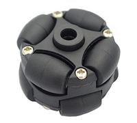 TTETTZ Rueda Direccional Accesorio Robótico Rueda Robot 38mm Compacta con Material Plástico Adecuada para de Vehículos Autónomos y Prácticas