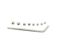 TTETTZ Saxophone Repair Tool Tool Sax Sax Sax Bola de bola de metal Remover Rust Resistente a la abolladura para reparador de trombón de saxo alto y