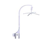 TTETTZ Soporte Móvil Cuna Brazo Campana Musical Sostenedor Cuna Gancho Colgante Material Superficie Lisa Adecuado para Recién Nacido Uso Doméstico, con cruz