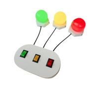 TTETTZ Tablero de Interruptor de Luz Infantil para Control de Lámpara Juguete Sensorial con Accesorios para Estimulación Motriz Y Reconocimiento D, Estilo B