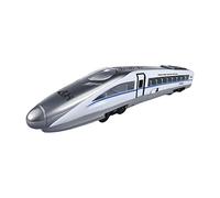 TTETTZ Tren de Alta Velocidad Juguete Modelo Coche Locomotora Simulado con Puerta Deslizable con Funciones de Sonido Y Luz Adecuado para Juegos, Blanco