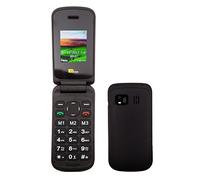 TTfone Flip TT140 - Teléfono móvil de 1.77" (Bluetooth, cámara de 0.3 MP) Negro