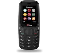 TTfone TT170 Teléfono Móvil con Pantalla de 1.8 Pulgadas Desbloqueado y Funciones Sencillas (Negro, con Cargador)