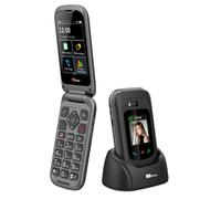 TTfone TT970 Whatsapp 4G Pantalla táctil Senior Big Button Flip Teléfono móvil - Pagar por lo Que vayas prepagado - Fácil y Simple de Usar (£0 de crédito, EE)
