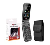 TTfone TT970 Whatsapp 4G Pantalla Táctil Teléfono de tapita y Botones Grandes - con Cámara de 8MP y Botón de Asistencia de Emergencia, Compatible con Audífonos y - Fácil y Simple de Usar (embalar)