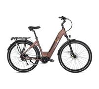 ttgo C7 SE - Bicicleta eléctrica para hombre y mujer, 28 pulgadas, con motor central de 250 W, 75 Nm, batería de 36 V, 18 Ah, alcance de hasta 150 km, 9 velocidades con pantalla LCD, frenos de disco