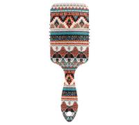 Ttgoth Aztec Navajo - Cepillo de pelo para mujeres y hombres, antiestático, cojín de aire, peine desenredante, cepillo desenredante para cabello rizado, liso, húmedo o seco