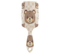 Ttgoth Cute Bear - Cepillo de pelo para mujeres y hombres, antiestático, con cojín de aire, peine desenredante, cepillo para desenredar el cabello rizado, liso, húmedo o seco