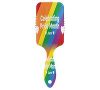 Ttgoth Pride Month - Cepillo de pelo para mujeres y hombres, antiestático, con cojín de aire, peine desenredante, cepillo para desenredar el cabello rizado, liso, húmedo o seco