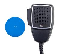 TTi AMC-5011N Micrófono con 4 Pines para emisoras de Radio TTi + Sticky Pad Azul