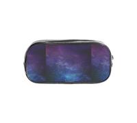 TTIGLHOH Estuche transparente impreso con diseño de universo con estrellas y galaxia interestelar, organizador de cosméticos impermeable, portátil para herramientas de arte