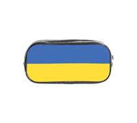 TTIGLHOH Estuche transparente impreso con la bandera de Ucrania, organizador de cosméticos impermeable, portátil para herramientas de arte