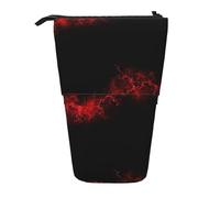 TTIGLHOH Explosion Burst - Estuche de pie para niñas y niños, estuche telescópico para niños, gran capacidad para la escuela, Black, Talla única, Organizador de bolsas