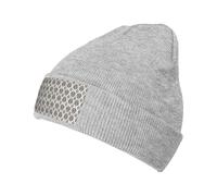 TTIGLHOH Gorro de punto elástico con estampado de calavera mexicana para hombres y mujeres, accesorio de moda para uso en el hogar y al aire libre, gris, Talla única