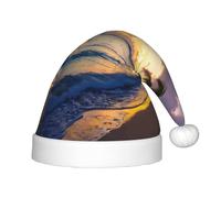 TTIGLHOH Impresionante sombrero de Papá Noel de Jamaica Beachchildren's, Navidad, terciopelo, cómodo, grueso, vacaciones