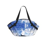 TTIGLHOH Manta de playa redonda con estampado de tractor de granja que se pliega en una bolsa de mano, resistente al desgarro, 94 cm, festival de camping