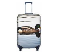 TTIGLHOH Protección contra arañazos con estampado de pato doméstico, no incluye la funda de maleta para evitar que el equipaje se mezcle, White, S