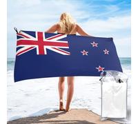 TTIGLHOH Toalla de baño con estampado de bandera de Nueva Zelanda, de secado rápido, suave, grande, para playa, piscina, gimnasio, camping, spa