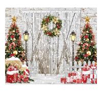Ttincceer 1.8x1.2m Fondo navideño Libro de Cuentos de Hadas País de Las Maravillas Bosque nevado Foto Fondo Escena Nevada de Invierno Decoración de Fiesta de Año Nuevo Banner