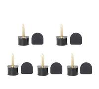 Ttiy Puntas de tacón alto antideslizantes de TPU para zapatos de repuesto, puntas de reparación de zapatos portátiles para mujeres y mujeres, 5 pares (B, 9 mm)