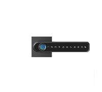 TTLock Cerradura electrónica con manija de puerta Bluetooth Contraseña de control de aplicación con llaves para el hogar Oficina Dormitorio Cerradura inteligente Cerraduras de puerta con huella