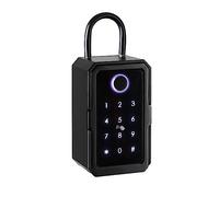 TTLOCK/Tuya, caja de bloqueo llave inteligente con huella dactilar, fuerte IP65, contraseña impermeable, Control teléfono, llaves montaje en pared, almacenamiento seguro Acceso rápido(Tuya version)