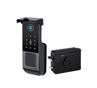 TTLock Version - Puerta electrónica impermeable para exteriores con huellas dactilares