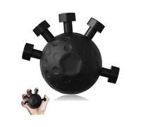 TTMA New Finger Grip Strengthener, Hand Muscle Exercise Finger Grip Strengthener, Grip Trainer for Musicians, Athletes, Boxers, Weak People(Black)