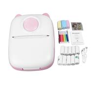 TTOCAR Pequeña Impresora de Bolsillo Instantánea, Impresora Inteligente Inalámbrica Bluetooth Multifuncional Mini Impresora Térmica Móvil Bluetooth Portátil para Fotografía Imagen