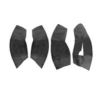 TTOILS 2/4 Uds Cuero de Microfibra Panel de Puerta Interior de Coche Cubierta de reposabrazos embellecedor, para Skoda Octavia 2007 2008 2009 2010-2014