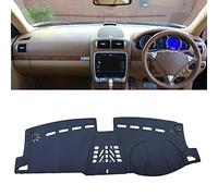 TTOILS Alfombrilla de Cuero para salpicadero, Alfombrilla para Tablero, Alfombra, para Porsche Cayenne 2003 2004 2005 2006 2007 2009 2010, Accesorios