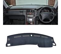 TTOILS Alfombrilla de Cuero para salpicadero, Alfombrilla para Tablero, para Mercedes-Benz Clase E W210 E280 E300 E400 1996-2003, Accesorios