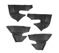 TTOILS Embellecedor de Cubierta de reposabrazos de Panel de Puerta Interior de Coche de Cuero de Microfibra, para VW Passat B6 2006 2007 2008 2009 2010 Accesorios