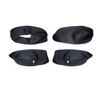 TTOILS Embellecedor de Cubierta de reposabrazos de Panel de Puerta Interior de Coche de Cuero de Microfibra, para VW Golf 4 MK4 Jetta 1998-2004 2005 Solo LHD 4 Puertas