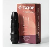 TTOOGO Tattoo Machine Motor Cuerpo para agarres de lápiz, accionamiento giratorio profesional para forro y sombreado, actualización de reemplazo,Negro