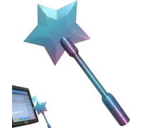 TTPOLONG Varita de crédito impresa en 3D con varita mágica para tarjetas de crédito con diseño de estrella para pagar varita para transacciones seguras