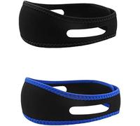 TTPSRY 2 Piezas Correa para la Barbilla Antirronquidos Ayuda al Sueño y Descanso Transpirable y Fácil de Limpiar Antirronquidos Mejor Para Ayuda Dormir Hombres y Mujeres