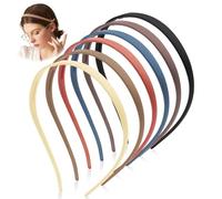 TTPSRY 6 Piezas Diademas Finas Minimalistas Multicolor Aros Cabello Delgados Accesorios Pelo Mujer Compatibles Gafas