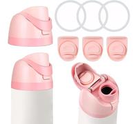 TTPSRY 7 Piezas Juego Repuesto Tapa Botella Térmica Anillos Sellado Tapones Silicona Compatible Botella Agua Termo