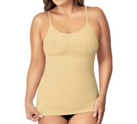TTPSRY Camiseta sin Mangas Moldeadora Mujer Camisetas Fajas Reductoras Compresión Camiseta Adelgazante Control de Abdomen Ropa Interior Lencería Body Reductor Básica Shapewear Top (Beis, XL)