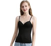 TTPSRY Camiseta Tirantes Mujer Tank Top Camisola Verano Cuello Corazón Tops sin Mangas Camisetas Básicas Ajustadas Blusa Casual Ropa Deportiva Algodon