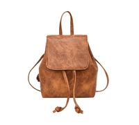 TTPSRY Mujeres PU Mochila de cuero Moda Casual Colegio Estudiante Bolsa de Hombro Impermeable Bolsa Antirrobo Adecuado para la Escuela Viajar ir de Compras y el Trabajo（Marrón）